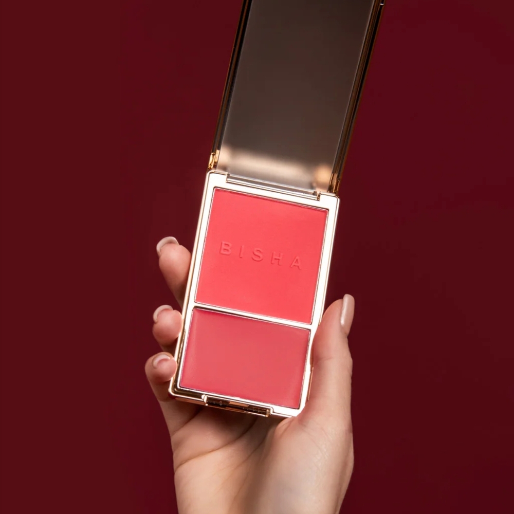 BISHA Essential Duo Bahamas Creme and Powder Blush Set